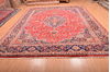 Mashad Red Hand Knotted 911 X 133  Area Rug 100-75978 Thumb 1
