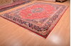 Mashad Red Hand Knotted 911 X 133  Area Rug 100-75978 Thumb 2