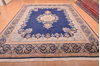 Kerman Blue Hand Knotted 910 X 137  Area Rug 100-75980 Thumb 10