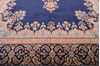 Kerman Blue Hand Knotted 910 X 137  Area Rug 100-75980 Thumb 15
