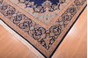 Kerman Blue Hand Knotted 910 X 137  Area Rug 100-75980 Thumb 8