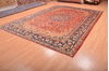 Najaf-abad Red Hand Knotted 90 X 130  Area Rug 100-75984 Thumb 6