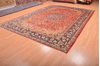 Najaf-abad Red Hand Knotted 90 X 130 Area Rug 100-75984 Thumb 6