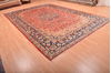 Najaf-abad Red Hand Knotted 90 X 130  Area Rug 100-75984 Thumb 7
