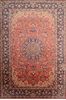Najaf-abad Red Hand Knotted 90 X 130 Area Rug 100-75984 Thumb 0
