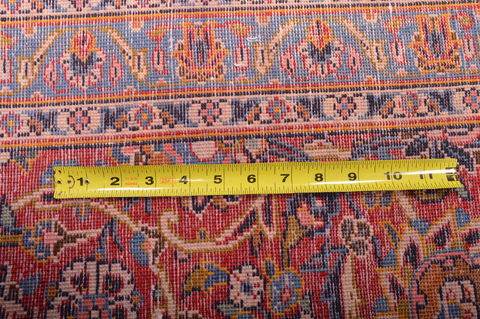 Kashan Red Hand Knotted 910 X 1211 Area Rug 100-75986 Image 17