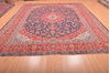 Kashan Red Hand Knotted 910 X 1211  Area Rug 100-75986 Thumb 1