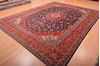 Kashan Red Hand Knotted 910 X 1211  Area Rug 100-75986 Thumb 6