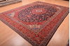 Kashan Red Hand Knotted 910 X 1211 Area Rug 100-75986 Thumb 6