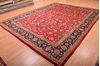 Mashad Red Hand Knotted 100 X 1210  Area Rug 100-75990 Thumb 6