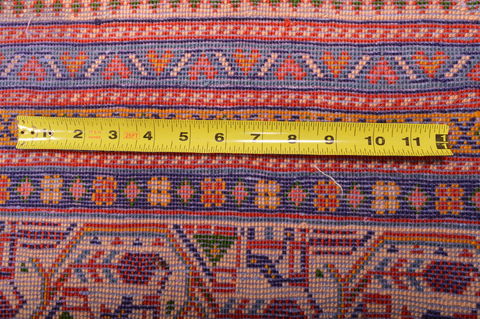Botemir Red Hand Knotted 98 X 132 Area Rug 100-76011 Image 5