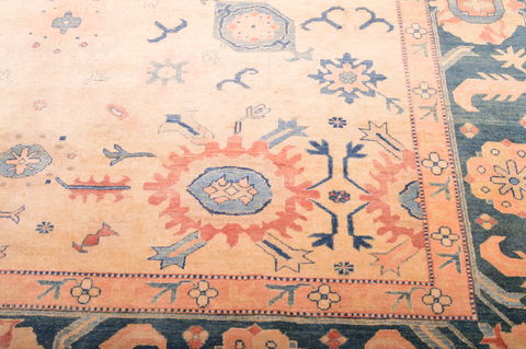 Chobi Beige Hand Knotted 910 X 133 Area Rug 100-76012 Image 13