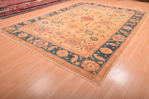 Chobi Beige Hand Knotted 910 X 133 Area Rug 100-76012 Image 6
