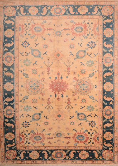 Chobi Beige Hand Knotted 910 X 133 Area Rug 100-76012 Image 0