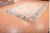 Chobi Beige Hand Knotted 910 X 133  Area Rug 100-76012 Thumb 9