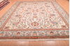 Tabriz Beige Hand Knotted 102 X 136 Area Rug 100-76013 Thumb 10
