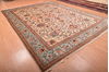 Tabriz Beige Hand Knotted 102 X 136 Area Rug 100-76013 Thumb 15