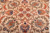 Tabriz Beige Hand Knotted 102 X 136 Area Rug 100-76013 Thumb 18