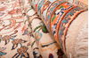 Tabriz Beige Hand Knotted 102 X 136 Area Rug 100-76013 Thumb 5