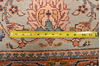 Tabriz Beige Hand Knotted 102 X 136 Area Rug 100-76013 Thumb 8