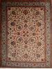 Tabriz Beige Hand Knotted 102 X 136 Area Rug 100-76013 Thumb 0