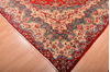 Hamedan Red Hand Knotted 106 X 138  Area Rug 100-76014 Thumb 7