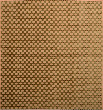 Indian Indo-Nepal Green Rectangle 9x12 ft Wool Carpet 76015
