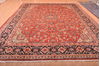 Mahal Red Hand Knotted 105 X 137  Area Rug 100-76021 Thumb 11