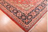 Mahal Red Hand Knotted 105 X 137  Area Rug 100-76021 Thumb 12