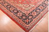 Mahal Red Hand Knotted 105 X 137 Area Rug 100-76021 Thumb 12
