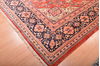 Mahal Red Hand Knotted 105 X 137  Area Rug 100-76021 Thumb 13