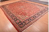 Mahal Red Hand Knotted 105 X 137  Area Rug 100-76021 Thumb 15