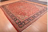 Mahal Red Hand Knotted 105 X 137 Area Rug 100-76021 Thumb 15