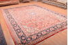 Mahal Red Hand Knotted 105 X 137  Area Rug 100-76021 Thumb 6