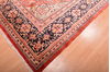 Mahal Red Hand Knotted 105 X 137 Area Rug 100-76021 Thumb 8