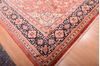 Mahal Red Hand Knotted 105 X 137  Area Rug 100-76021 Thumb 9