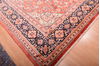 Mahal Red Hand Knotted 105 X 137 Area Rug 100-76021 Thumb 9