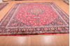 Mashad Red Hand Knotted 911 X 128 Area Rug 100-76022 Thumb 1