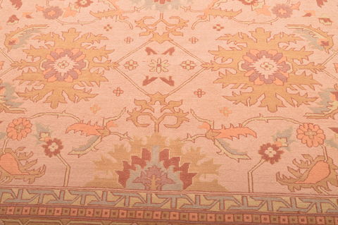 Kilim Beige Hand Knotted 95 X 131 Area Rug 100-76023 Image 12