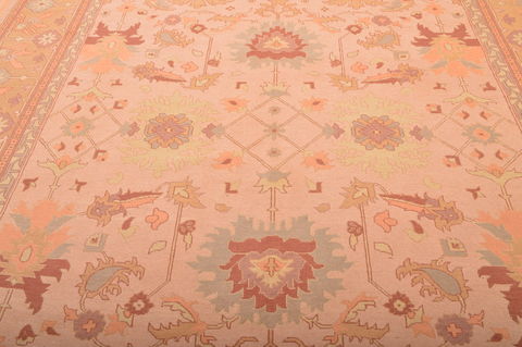 Kilim Beige Hand Knotted 95 X 131 Area Rug 100-76023 Image 1