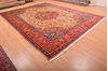 Tabriz Beige Hand Knotted 98 X 1210  Area Rug 100-76026 Thumb 12
