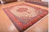 Tabriz Beige Hand Knotted 98 X 1210  Area Rug 100-76026 Thumb 14