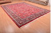 Mashad Red Hand Knotted 99 X 128  Area Rug 100-76032 Thumb 7