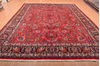 Mashad Red Hand Knotted 99 X 128  Area Rug 100-76032 Thumb 8