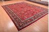 Mashad Red Hand Knotted 99 X 128  Area Rug 100-76032 Thumb 9