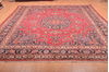 Mashad Red Hand Knotted 97 X 1111  Area Rug 100-76046 Thumb 1