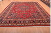 Mashad Red Hand Knotted 97 X 1111  Area Rug 100-76046 Thumb 4