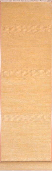 Chobi Beige Runner Hand Knotted 34 X 155 Area Rug 100-76047 Image 0