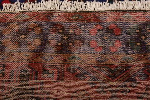 Karajeh Multicolor Hand Knotted 41 X 75 Area Rug 155-76063 Image 4