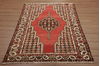 Mazlaghan Multicolor Hand Knotted 40 X 62  Area Rug 155-76068 Thumb 8